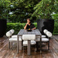 Bolster Back - Outdoor Dining Chair