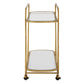 Swain - Brass Serving Cart