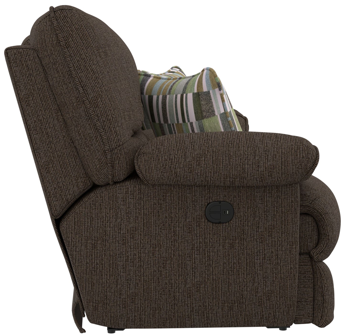 Lenny - Power Lay Flat Reclining Console Loveseat