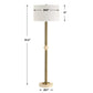 Hudson - Floor Lamp - Gold