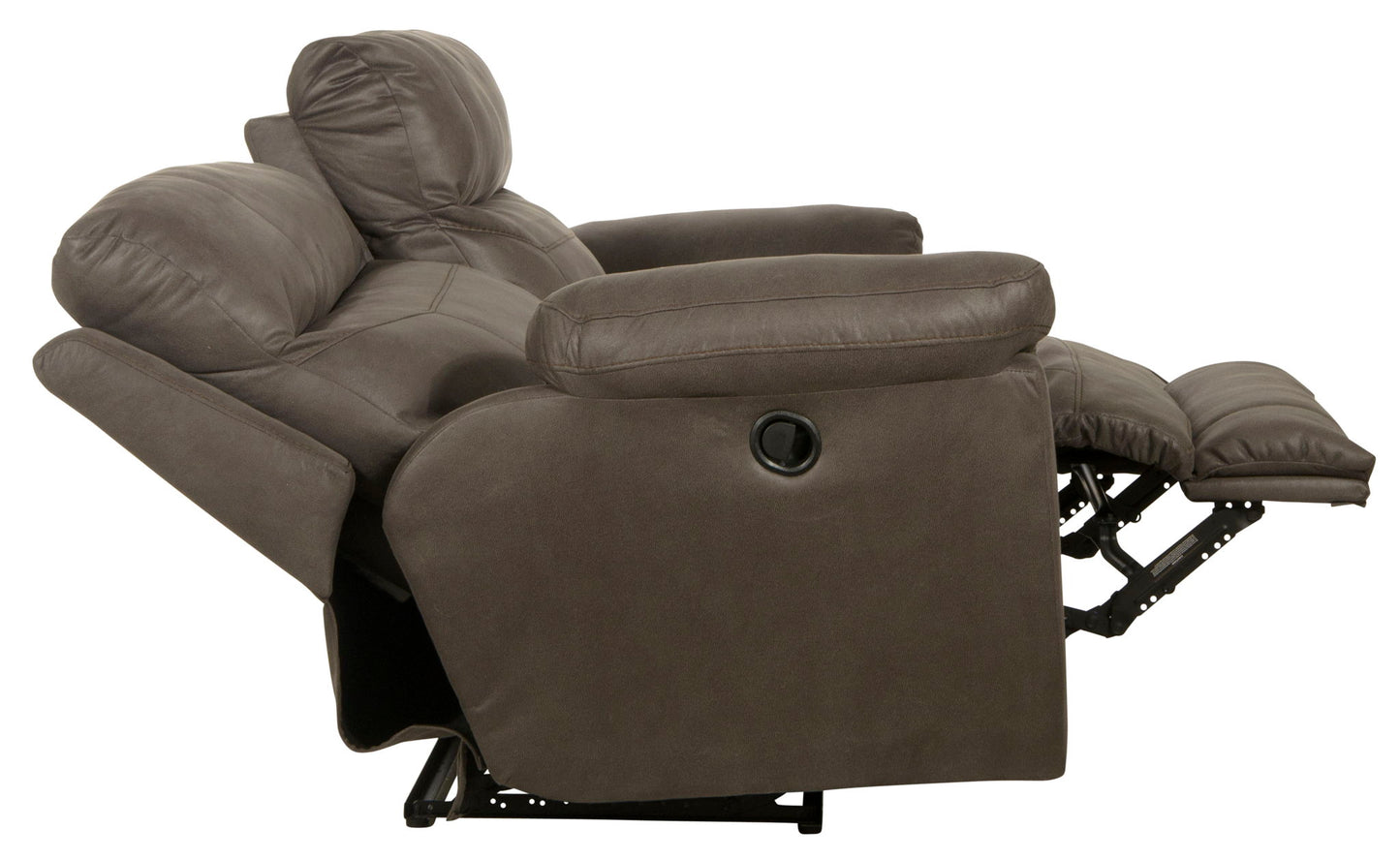Atlas - Reclining Sofa - Charcoal