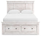 Makidern - Panel Storage Bed