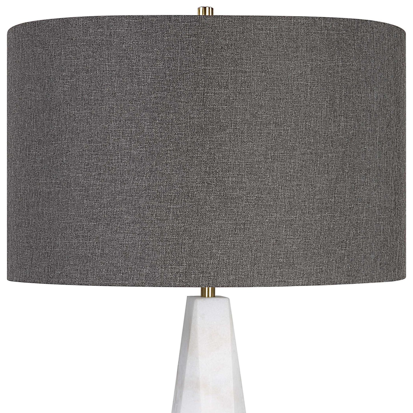 Citadel - Marble Table Lamp - White