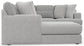 Logan - Upholstered Sectional With Comfort Coil Seating And Accent Pillows Included