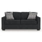 Jasmine Peaks - Sofa - Coal