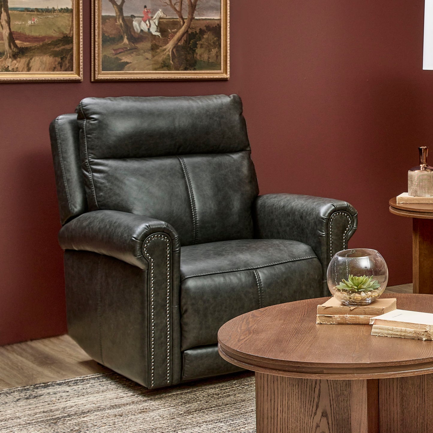 Alexander - Power Recliner With Power Headrest & Lumbar
