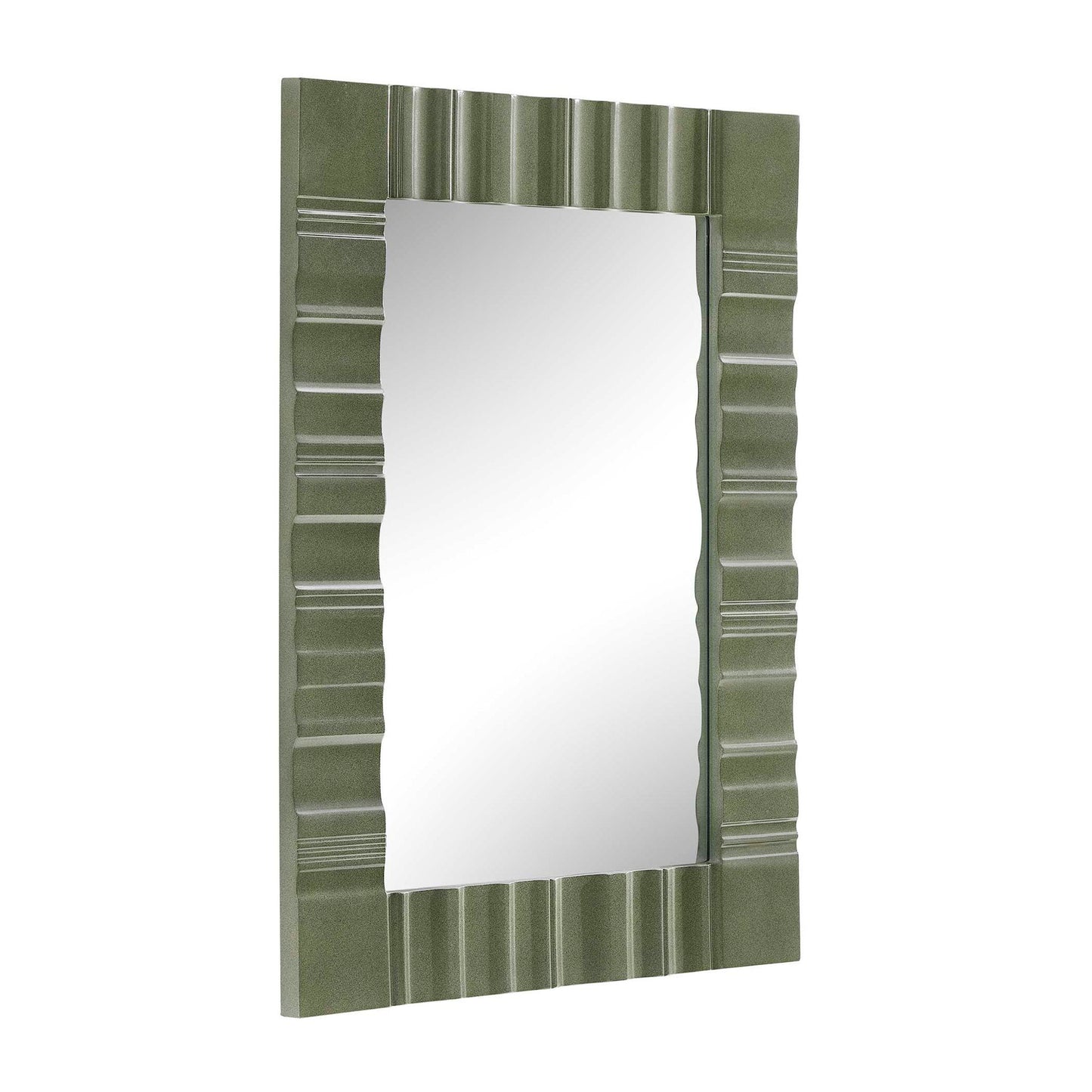 Quincey - Mirror - Olive Green