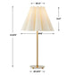 Lilabet - Fluted Shade Table Lamp - Gold