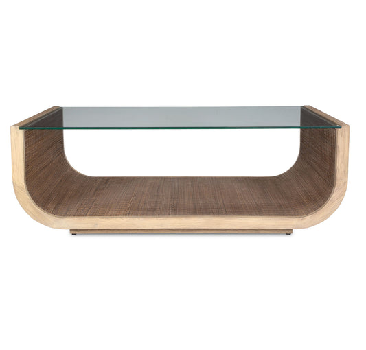 Farrington - Modern Coffee Table - Light Brown