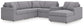Modmax - Sectional - Granite