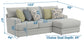 Stockbridge - Sectional With Comfort Coil Seating And 9 Accent Pillows Included
