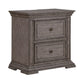 Big Valley - 2 Drawer Night Stand w/ Charging Station