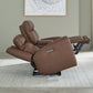 Beckham - Loveseat With Console P2 & ZG - Brown