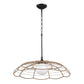Lakeside - Indoor-Outdoor 1 Light Pendant - Black