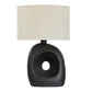 Peephole - Outdoor Bronze Table Lamp - Black