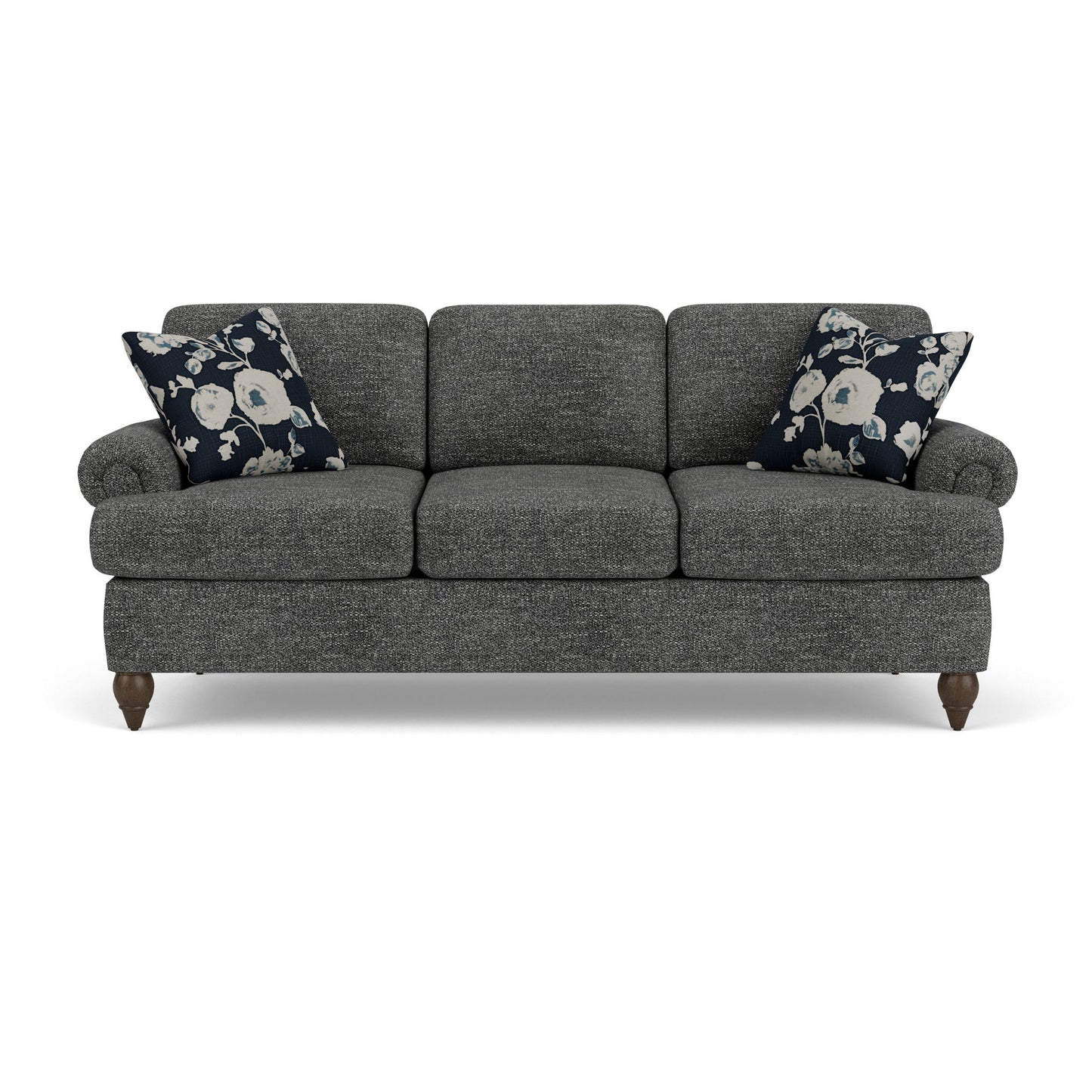 Moxy - Fabric Sofa, T-Shaped Seat Cushion, Rolled Arms
