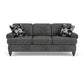 Moxy - Fabric Sofa, T-Shaped Seat Cushion, Rolled Arms