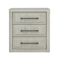 Modern Play - Nightstand With Charging Station - Natural White