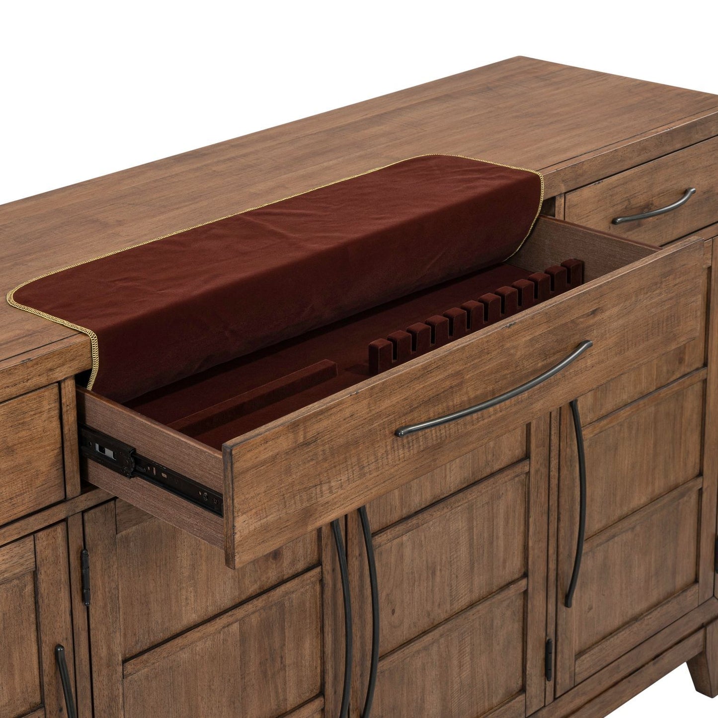 Shaker Lakes - Buffet - Harvest Brown