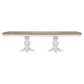 Magnolia Manor - Double Pedestal Table - Antique White