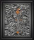 22x26 Zebra Inspired Fashion By Dexter Griffin - Black