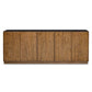 Kelvin - 5 Door Wood Media Console - Light Brown
