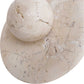 Quarried Stone - Indoor-Outdoor Sculptures (Set of 2) - White / Yellow