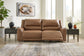Trasimeno - 2 Seat Pwr Rec Sofa Adj Headrest - Caramel