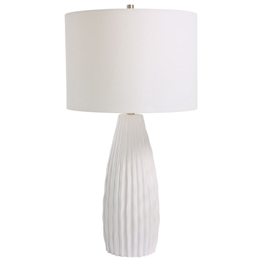 Table Lamp - Satin White