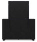 Londer - Dresser And Mirror - Black