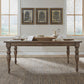 Americana Farmhouse - Wood Rectangular Leg Table - Dusty Taupe