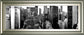 Panorama Of NYC VII By Jeff Pica - Framed Print Wall Art - Dark Gray