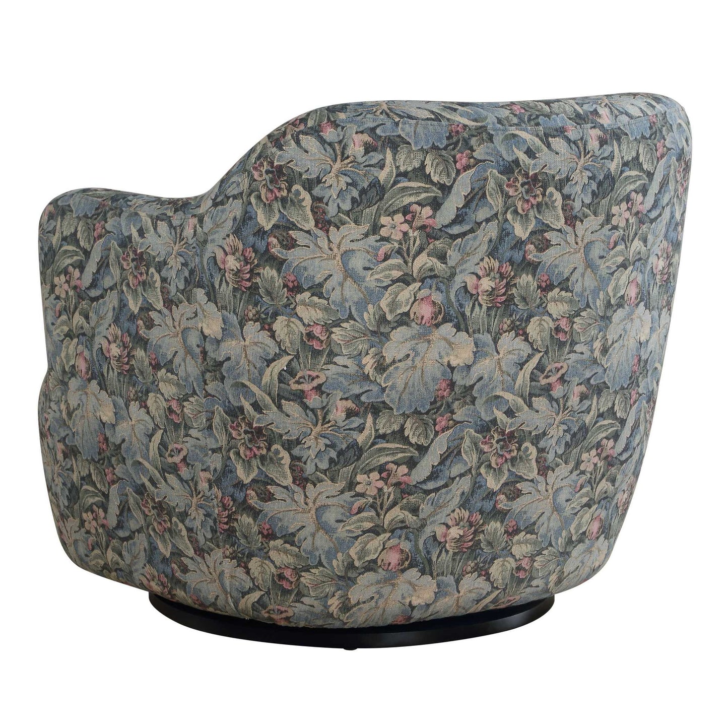Ansel - Tapestry Swivel Chair - Green
