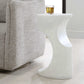 Stevie - Indoor-Outdoor Accent Table - White