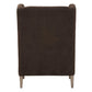Serpentine - Brown Fabric Accent Chair
