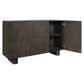 Phineas - 3 Door Modern Cabinet - Woodtone