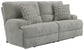 Renaldo - Power Sofa With Zero Gravity Recline - Stone