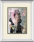 Lady Of Class By Amiee Wilson Mirrored Frame - Dark Gray