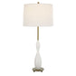 Annora - Glossy Table Lamp - White