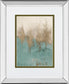 Through The Gold Trees Abstract II By LanieLoreth - Light Blue