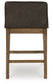 Cabalynn - Upholstered Barstool (Set of 2) - Two-tone Brown