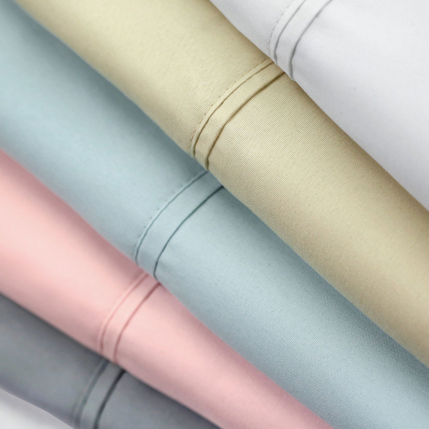 Brushed Microfiber - Bed Sheet - Cot - White