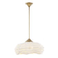 Biddeford - 5 Light Beaded Pendant - White
