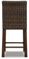 Paradise Trail - Barstool (Set of 2) - Medium Brown
