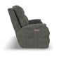 Penn - Fabric Power Reclining Sofa With Power Headrests & Lumbar