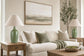 "Verdant Elegance" Ceramic Table Lamp (Set of 2) - Sage Green / Asb