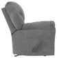 Allmaxx - Rocker Recliner - Pewter