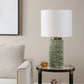 Hensley - Table Lamp - Ivory & Green