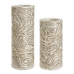 Timber - Swirl Vases (Set of 2) - Earth Tone