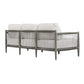 Borneo - Outdoor Sofa - Brown / Oyster White